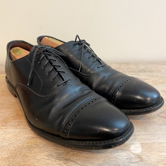 Allen Edmonds Fifth Avenue Black Leather Cap Toe Oxford Dress Shoes Size 12D main image 2